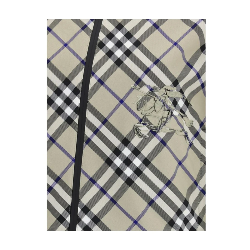 Burberry Omkeerbare Jas met Verstelbare Capuchon en Dubbelzijdig Ontwerp Multicolor Dames