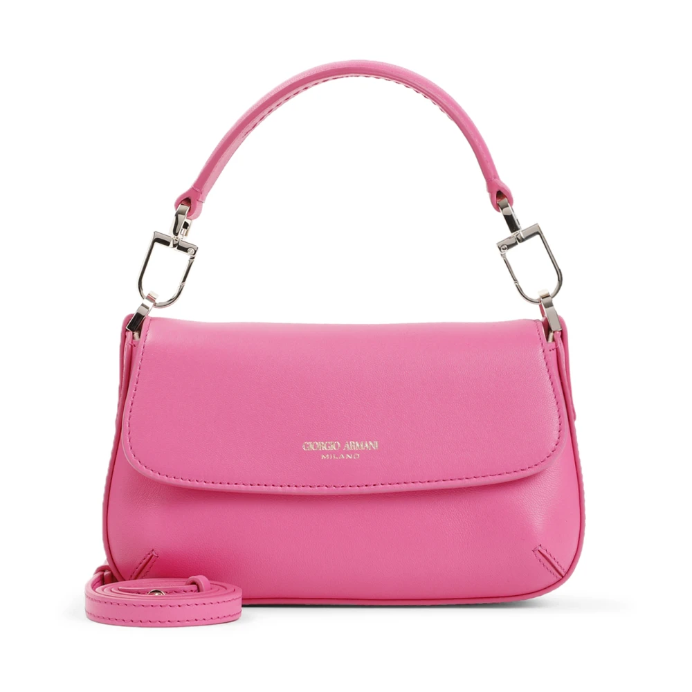 Giorgio Armani Mini Fuchsia Handtassen Pink Dames