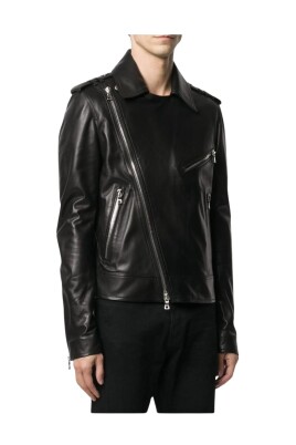 veste-en-cuir-noir-a-fermeture-eclair