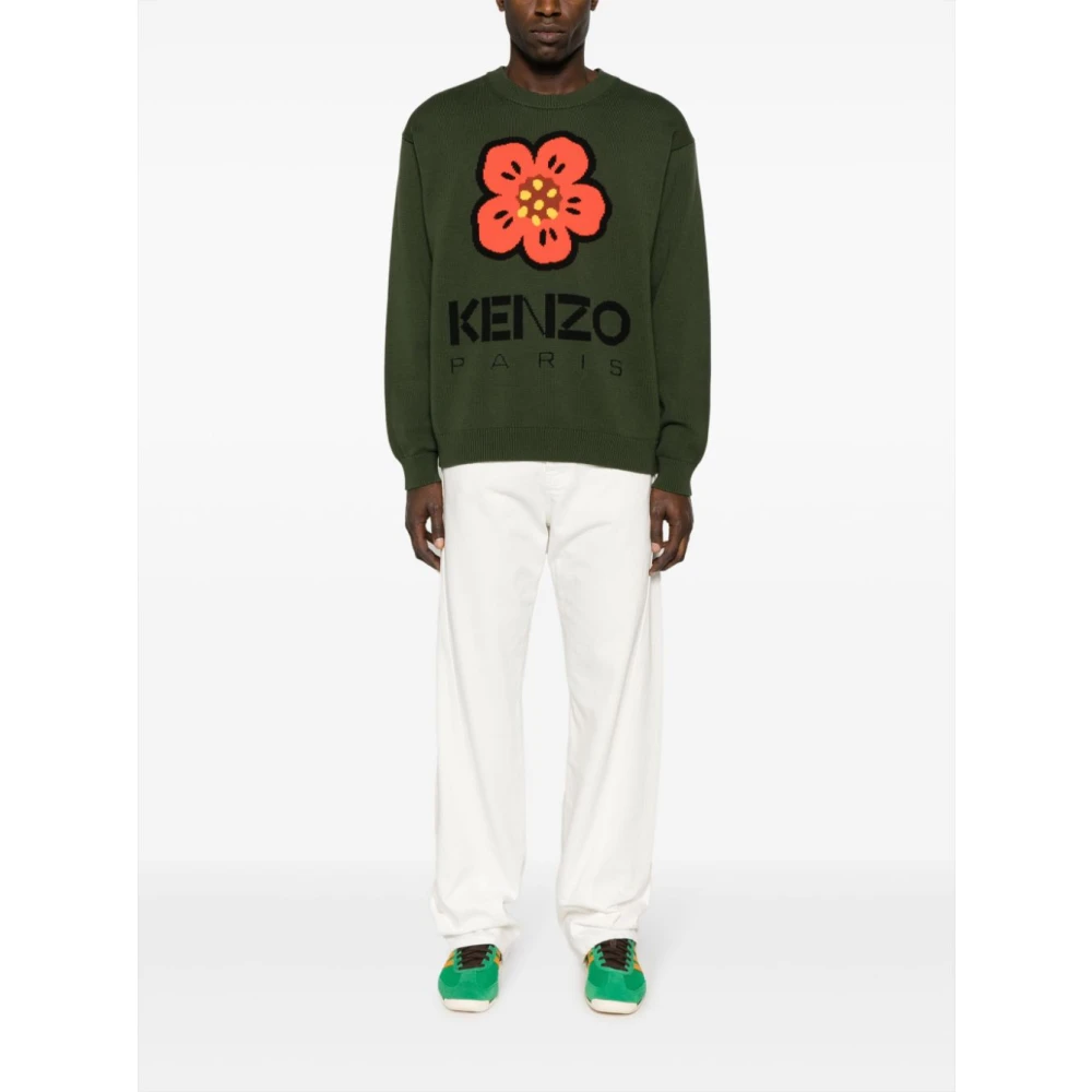 Kenzo Round-neck Knitwear Multicolor Heren