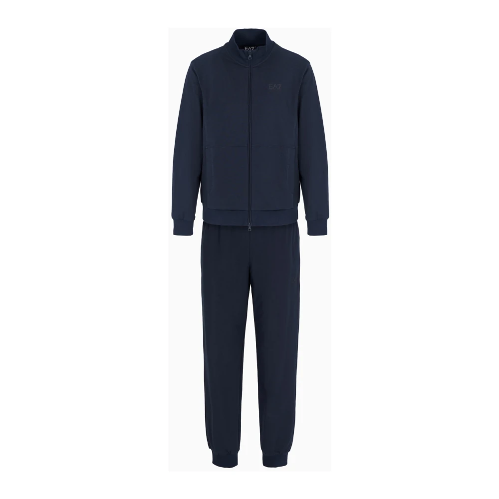 Emporio Armani Ea7 Men's Blue Essential Comfort Jogger Trousers