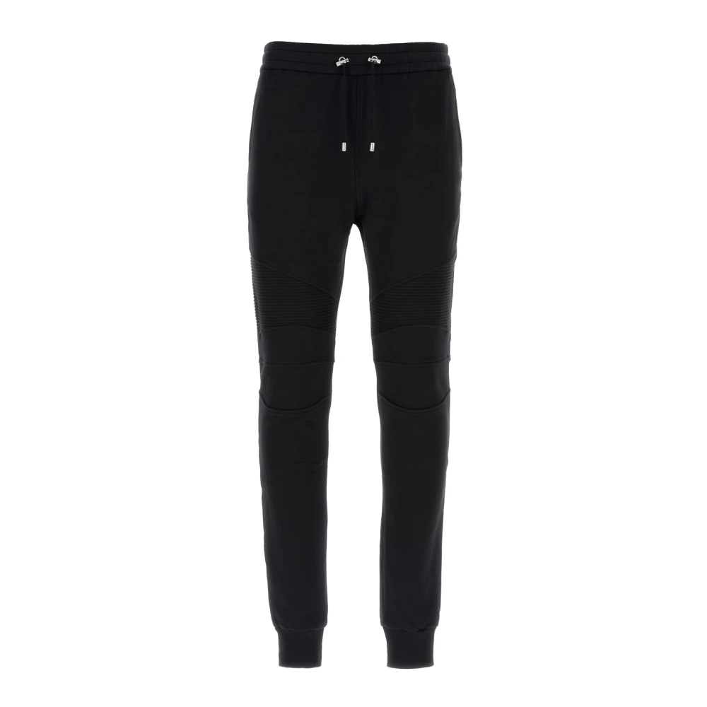 Balmain Black Stylish Joggers - Male - Sweatpants - M - Trousers