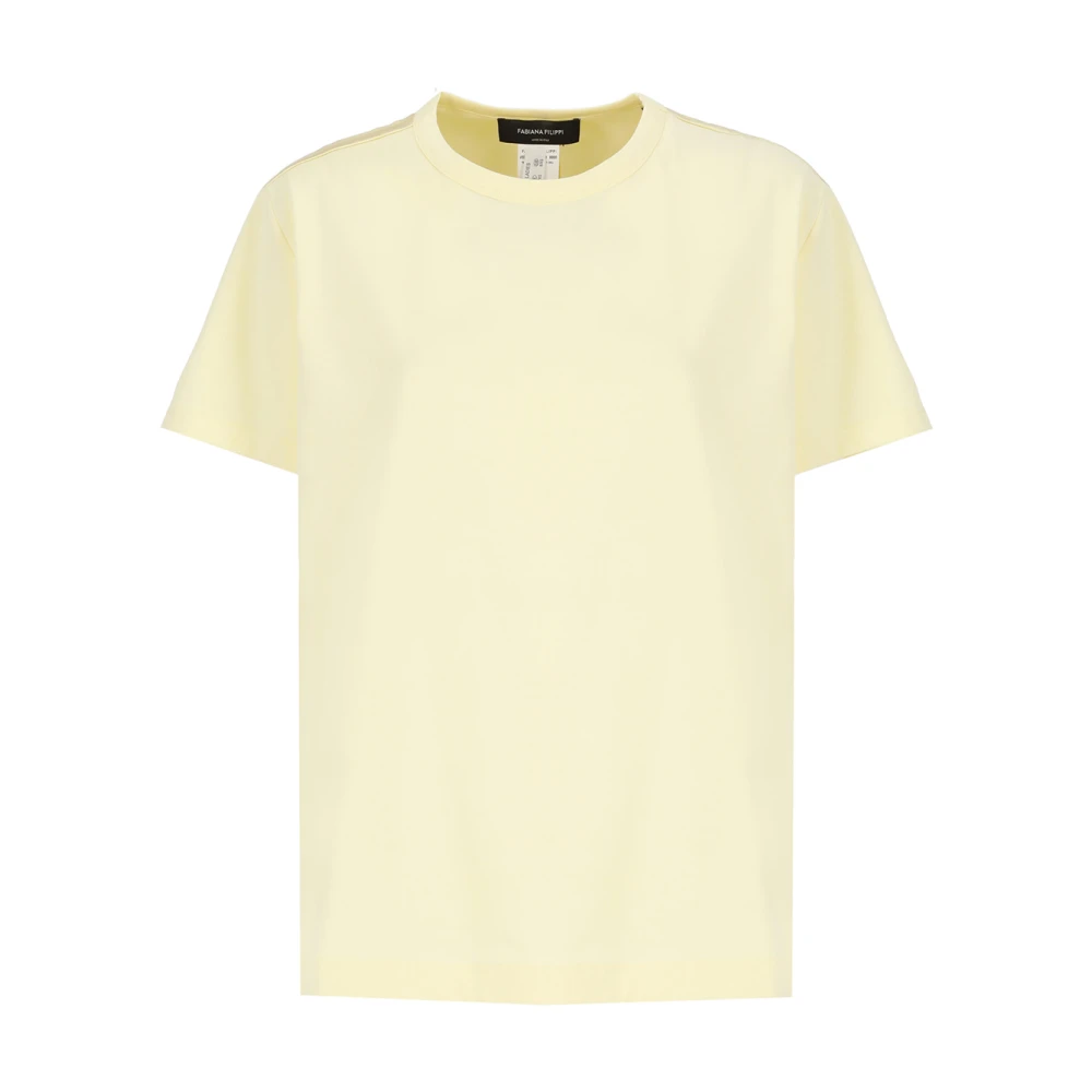 Fabiana Filippi T-Shirts Yellow Dames