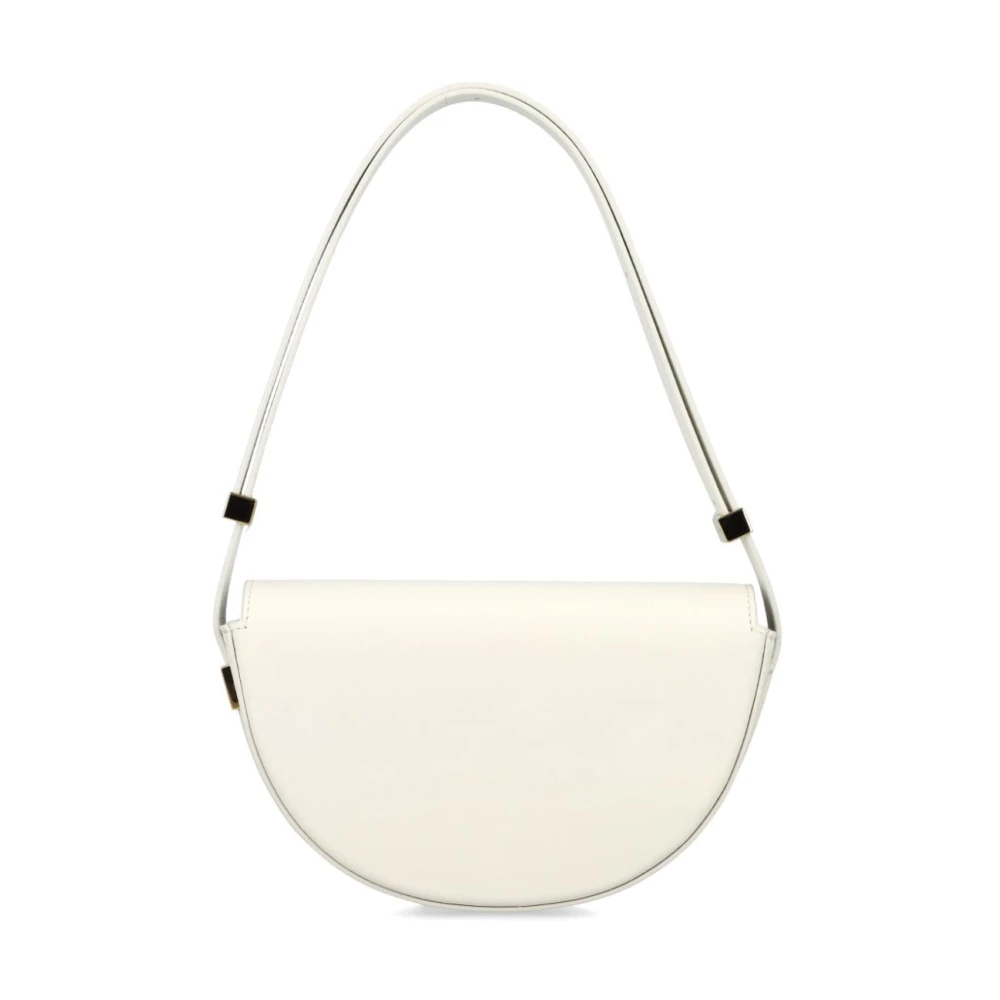 Patou Witte Leren Schoudertas White Dames