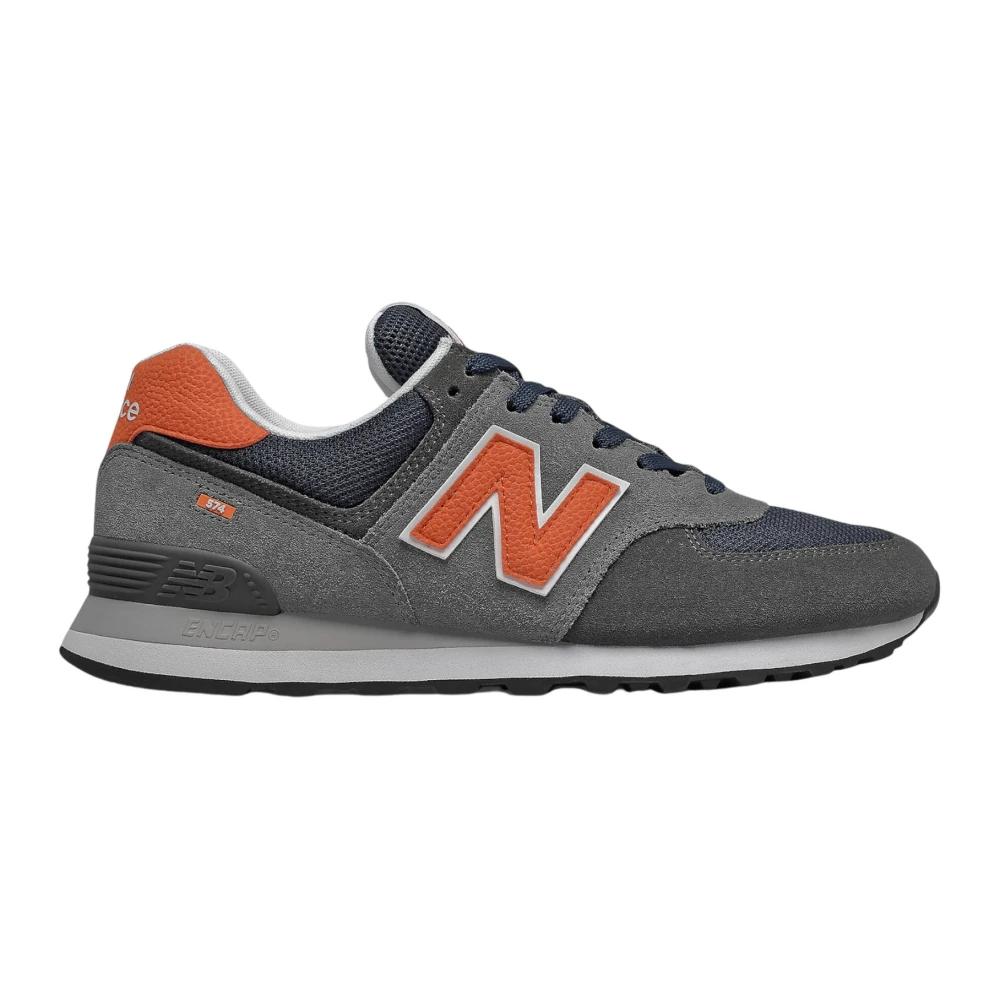New Balance Suède Veterschoenen Rubberen Zool Heren Schoenen Grijs