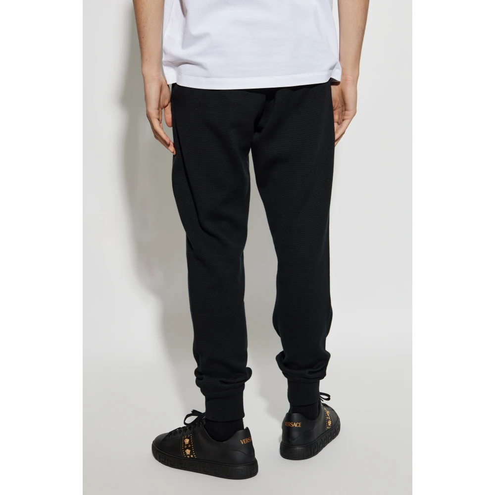 Versace Sweatpants Black Heren