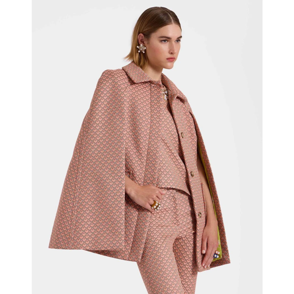 La DoubleJ Milano Mini Cape Pink Dames