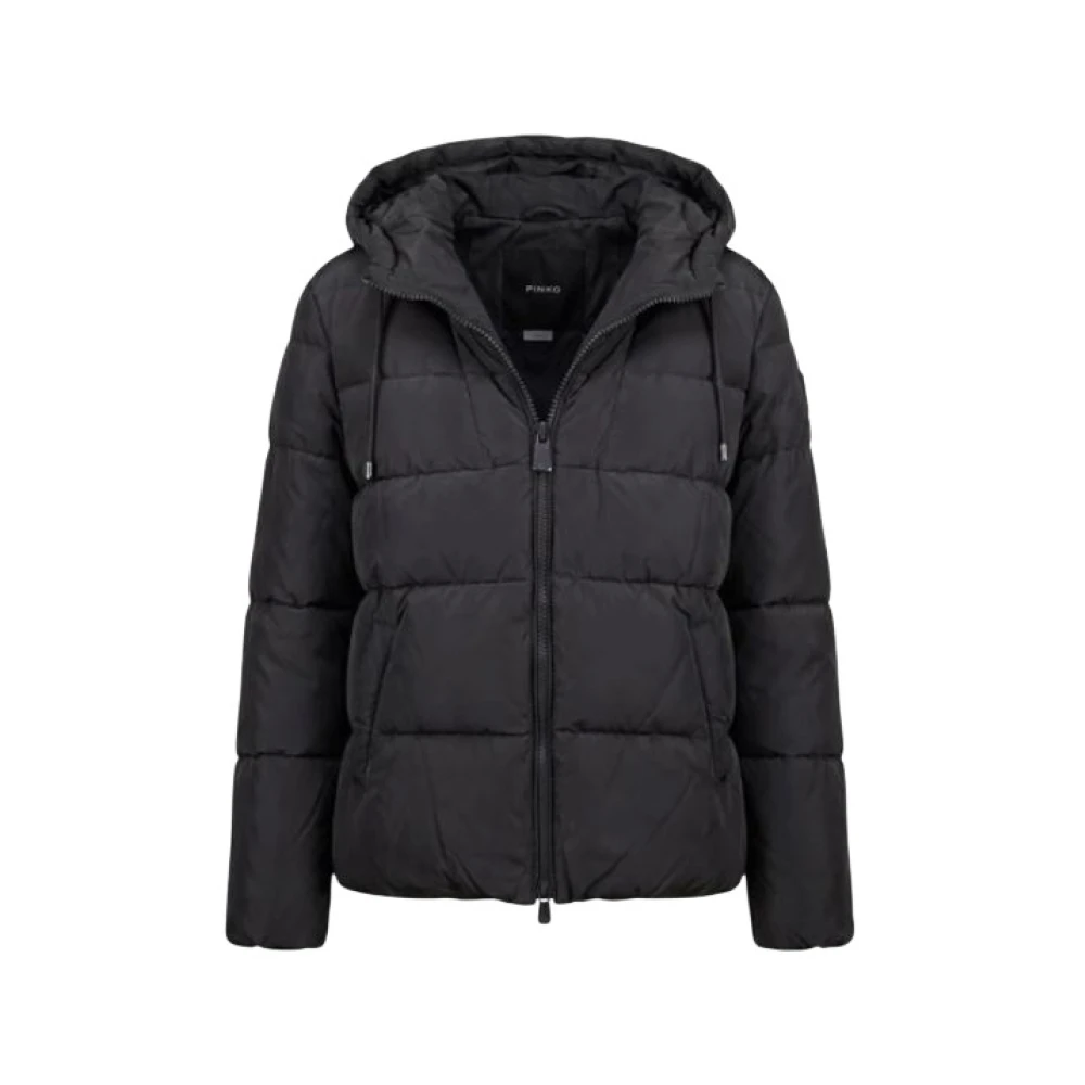 Pinko Quilted Jacket - Female - Winter Jackets - Black - M - Jackets