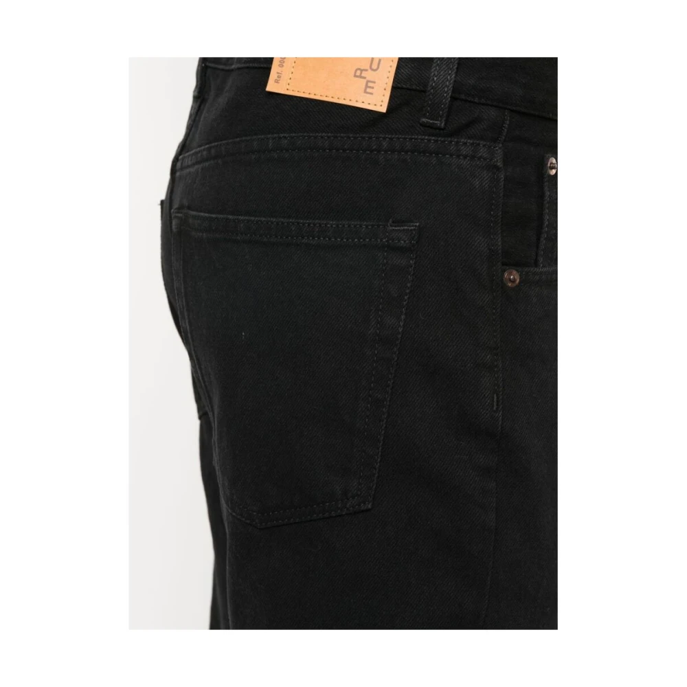 Haikure Zwarte Bootcut Jeans met Middelhoge Taille Black Heren