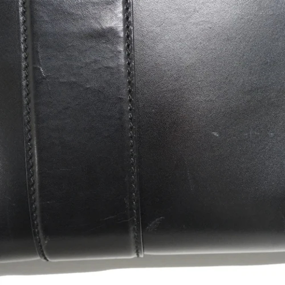 Gucci Vintage Pre-owned Leather totes Black Dames