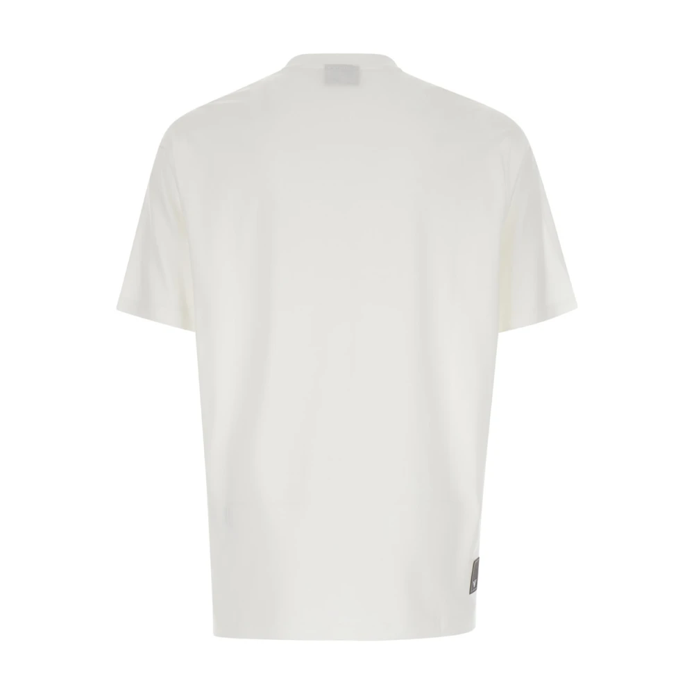 Emporio Armani Witte Travel Basic T-shirt White Heren