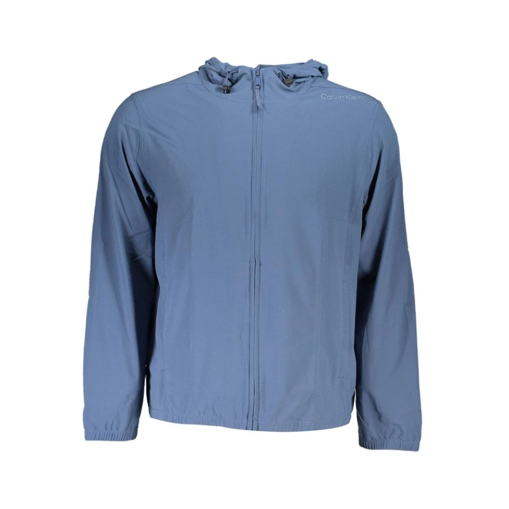 Calvin Klein Blue Polyester Men's Sweatshirt - XXL - Image 2