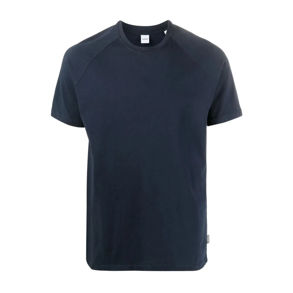 Aspesi Basic T-Shirt Blue, Herr