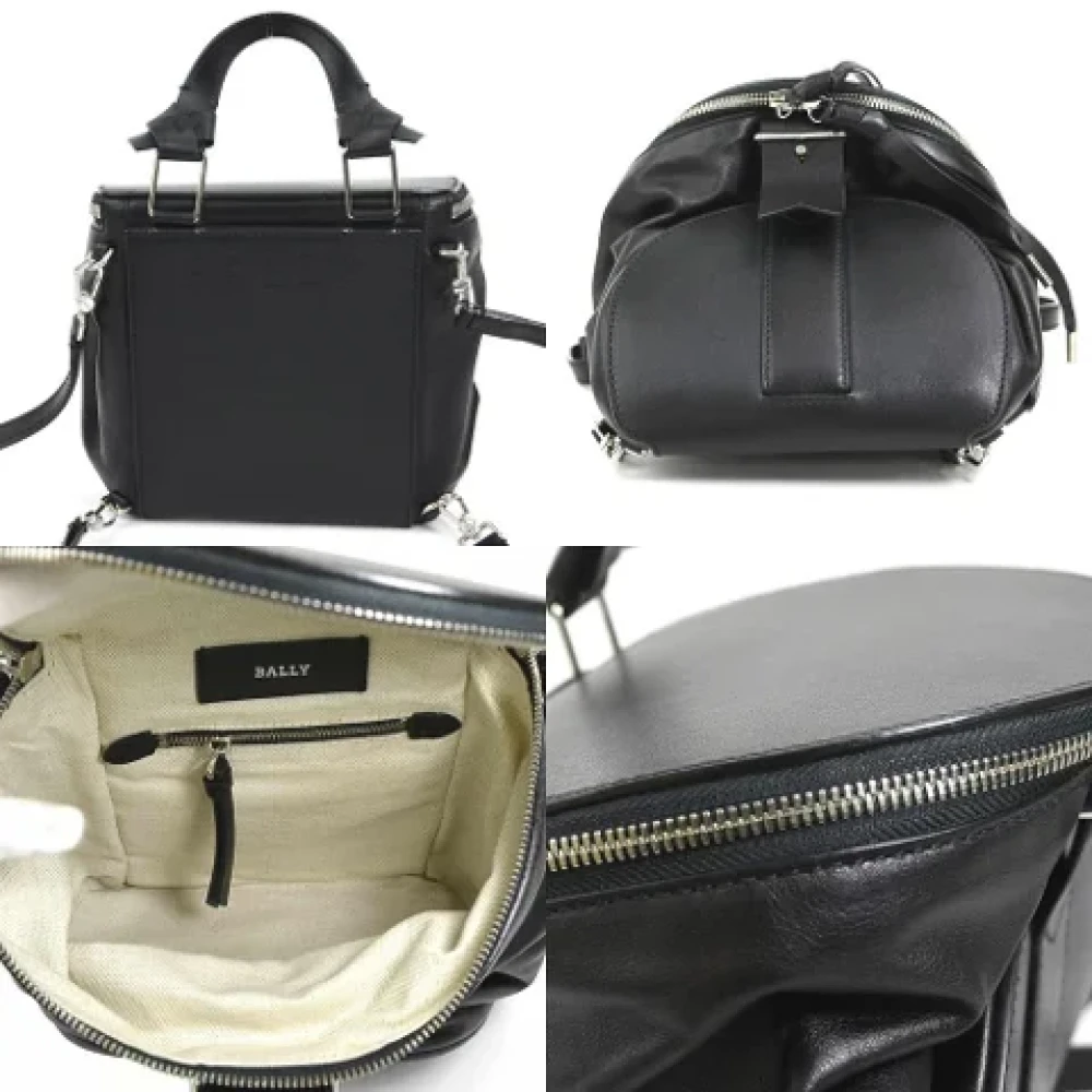 Bally Pre-owned Leather shoulder-bags Black Dames