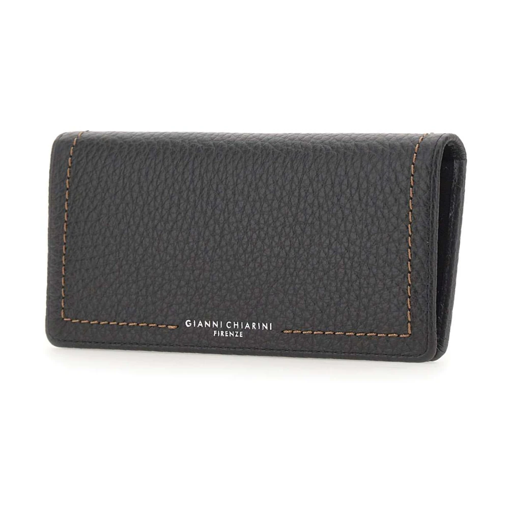 Gianni Chiarini Women's Black Wallets & Cardholders, One Size, Grain Wallet