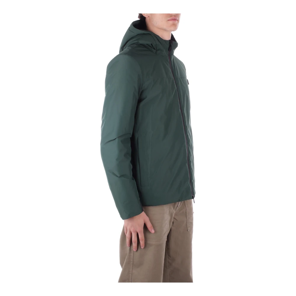 Suns Hoodie met ritssluiting zakken Green Heren