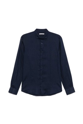 navy-blue-buttoned-cuff-shirt