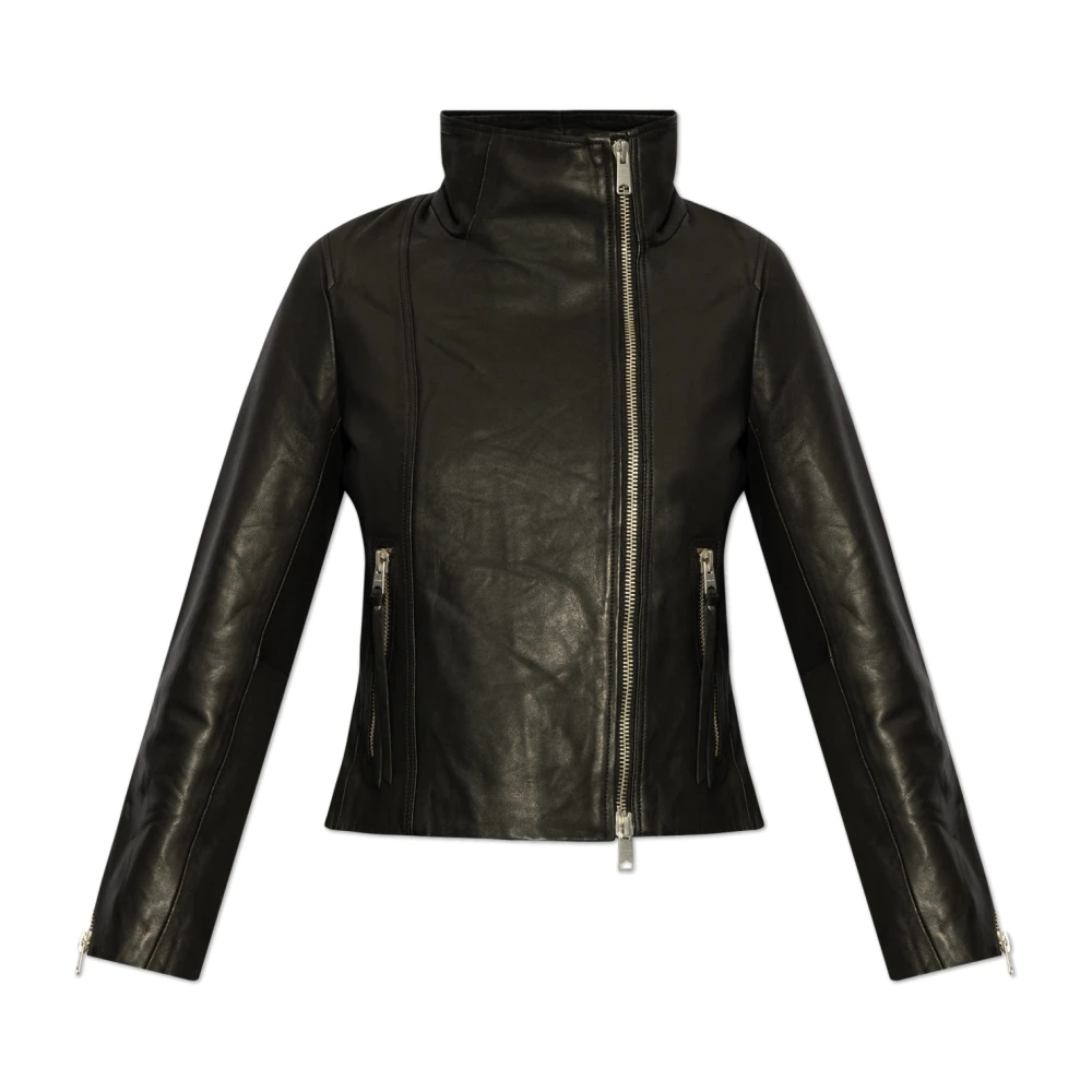AllSaints Leren Jack Ellisa Black Dames