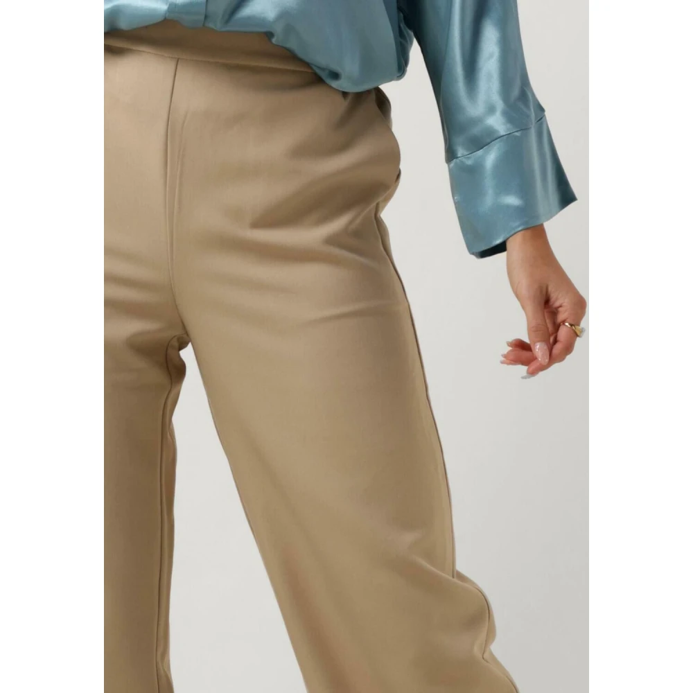 Ibana Elegante Panama Broek Beige Dames