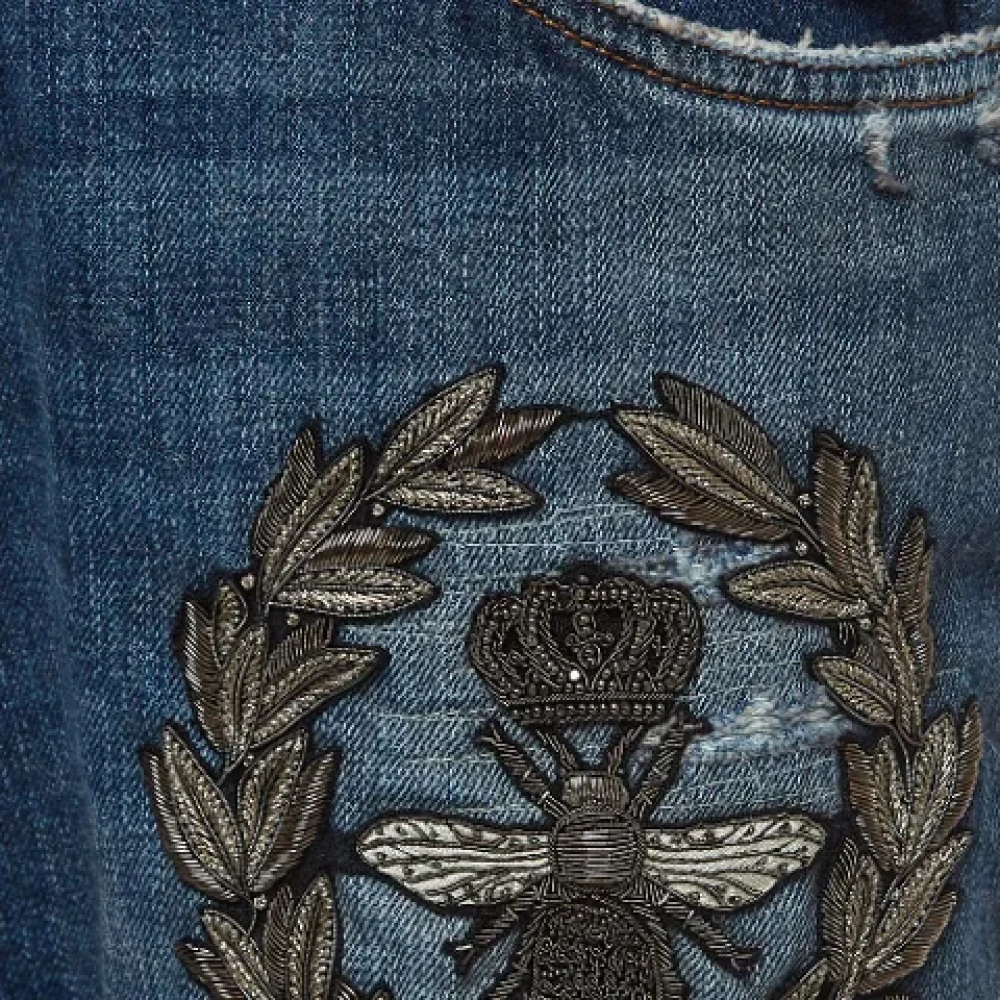 Dolce & Gabbana Pre-owned Denim jeans Blue Dames