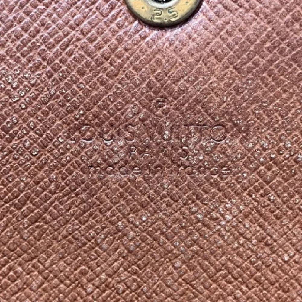 Louis Vuitton Vintage Pre-owned Canvas wallets Brown Dames