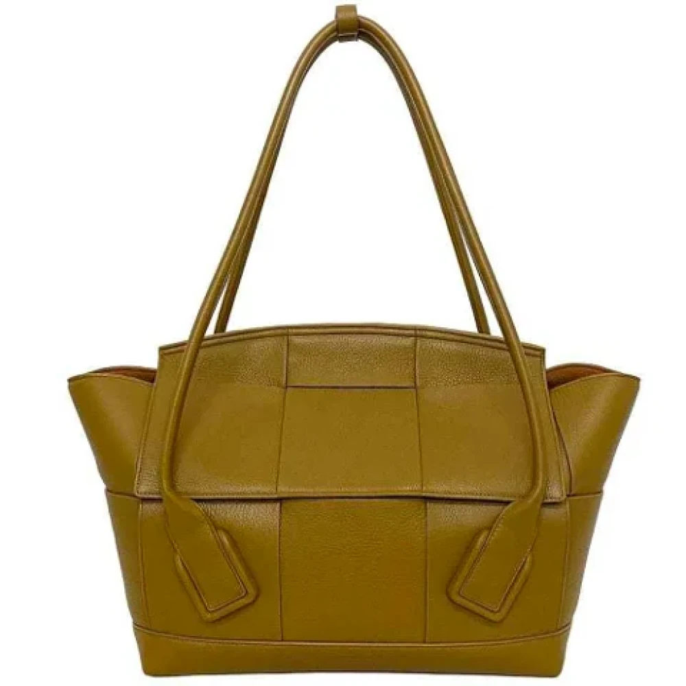 Bottega Veneta Vintage Pre-owned Leather totes Brown Dames