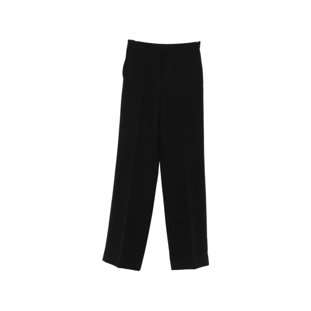 Twinset Wide Trousers, Female, 2XL, Wide Trousers Black