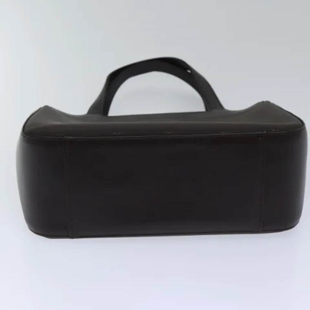 Burberry Vintage Pre-owned Fabric handbags Black Dames