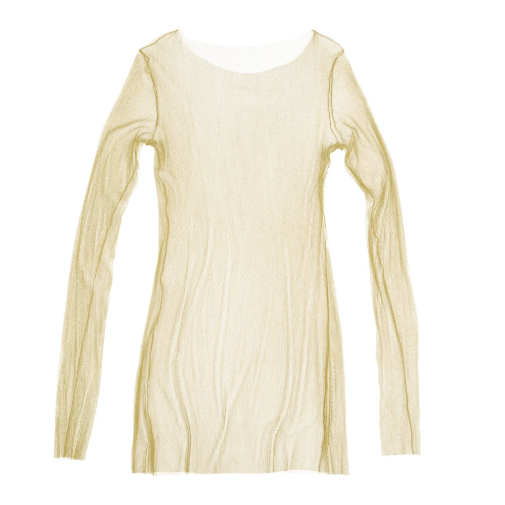 Cortana t de tul top lemonade Yellow Dames