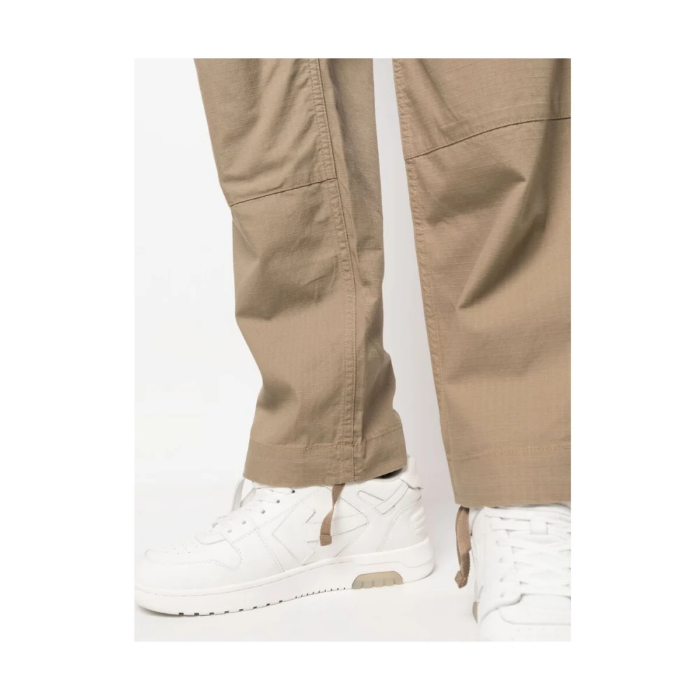 Carhartt WIP Cargo Broek Kameelbruin Katoen Logo Brown Heren