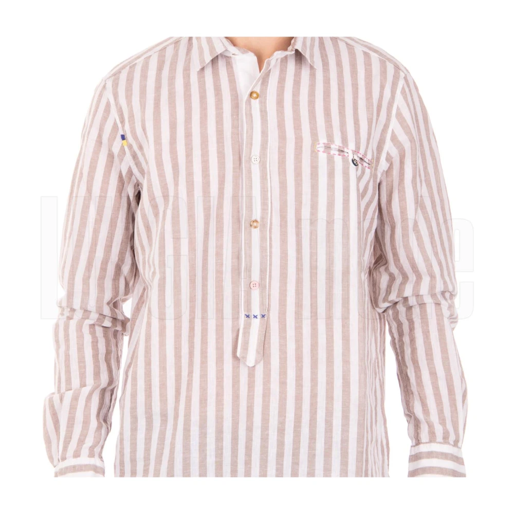 BOB Klassieke Overhemd Multicolor Heren