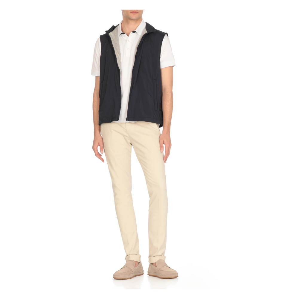 Fay Witte Polo Shirt met Kraag White Heren