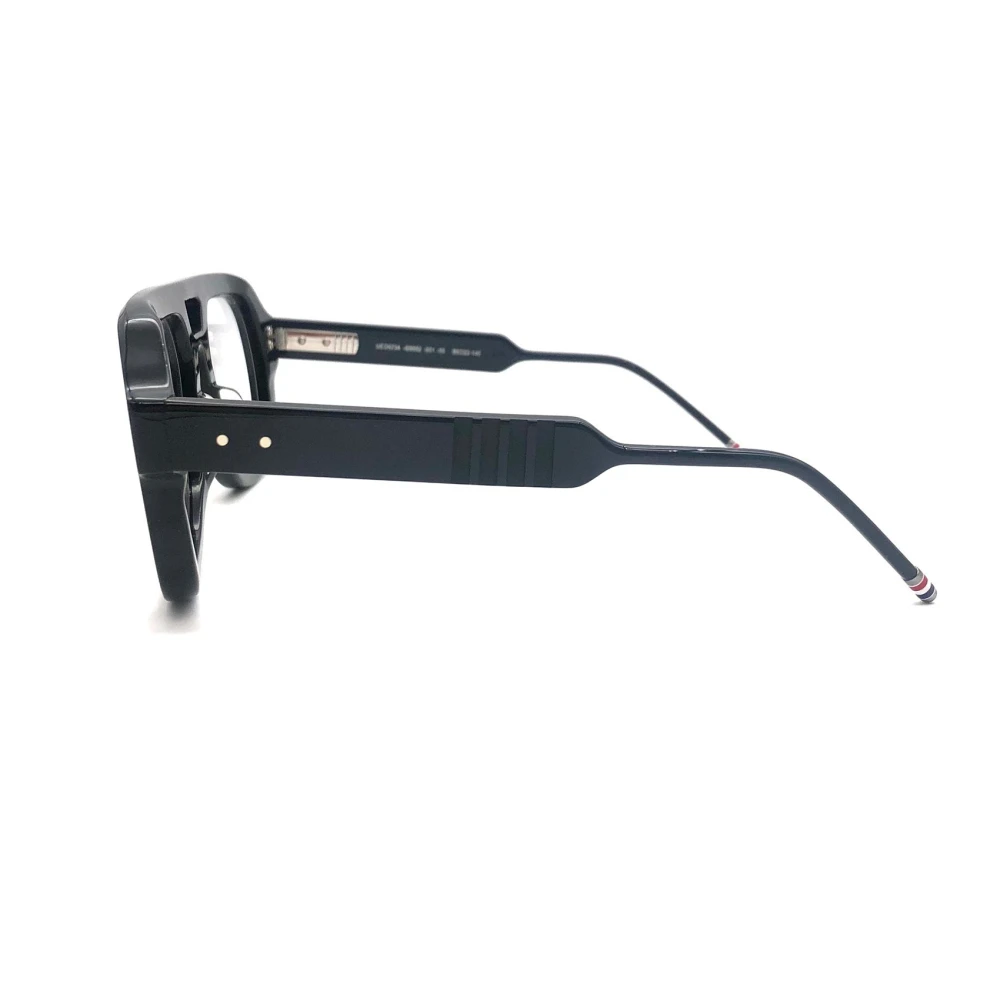 Thom Browne Zwarte Optische Frames International Fit Black Heren