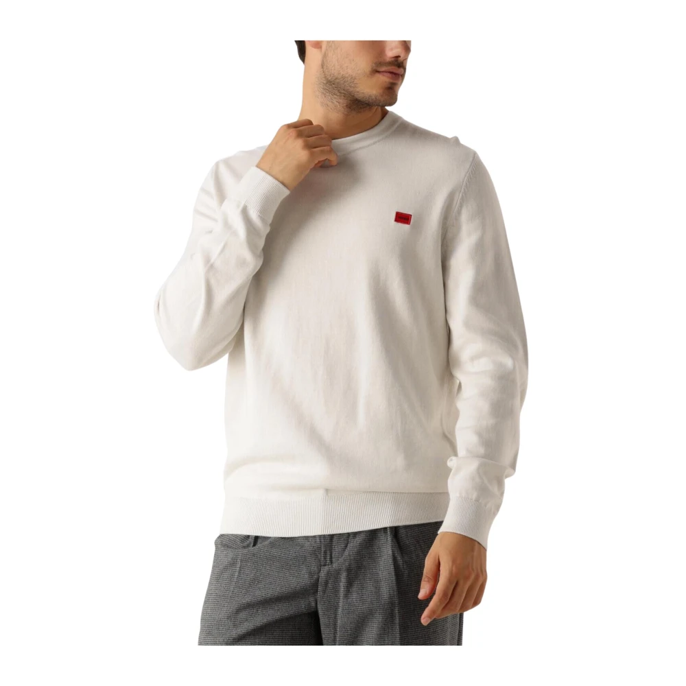 Hugo Boss Veelzijdige Grijze Trui voor Mannen Gray Heren