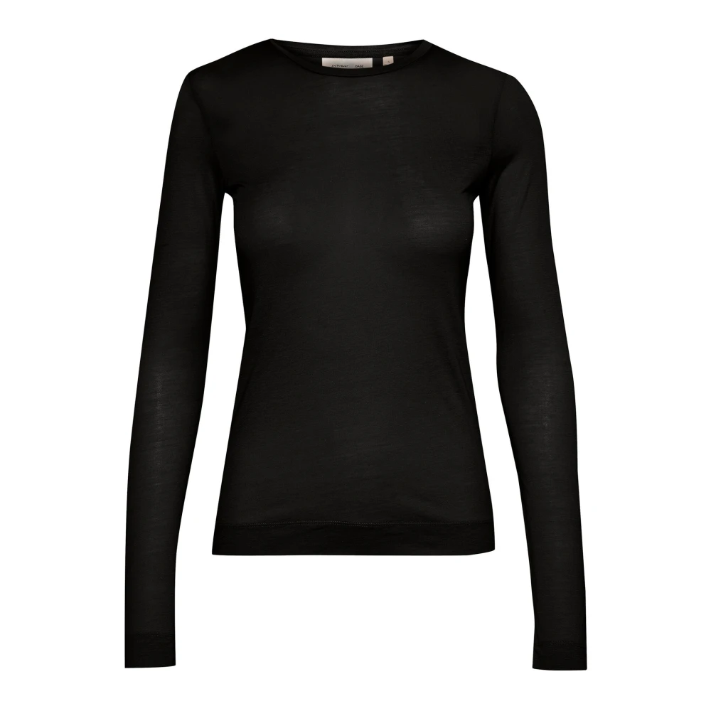 InWear Legendiw Base Lange Mouw Top Zwart Black Dames