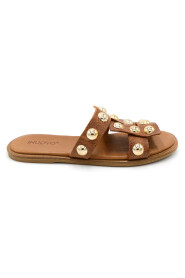 INUOVO Sandals Leather Brown