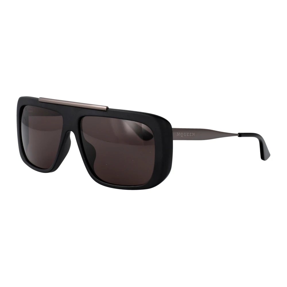 Alexander Mcqueen Unisex Black Sunglasses, 60 Mm, Stylish Sunglasses Am0492s