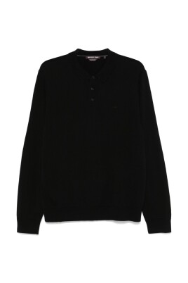 polo-en-laine-merinos-noire