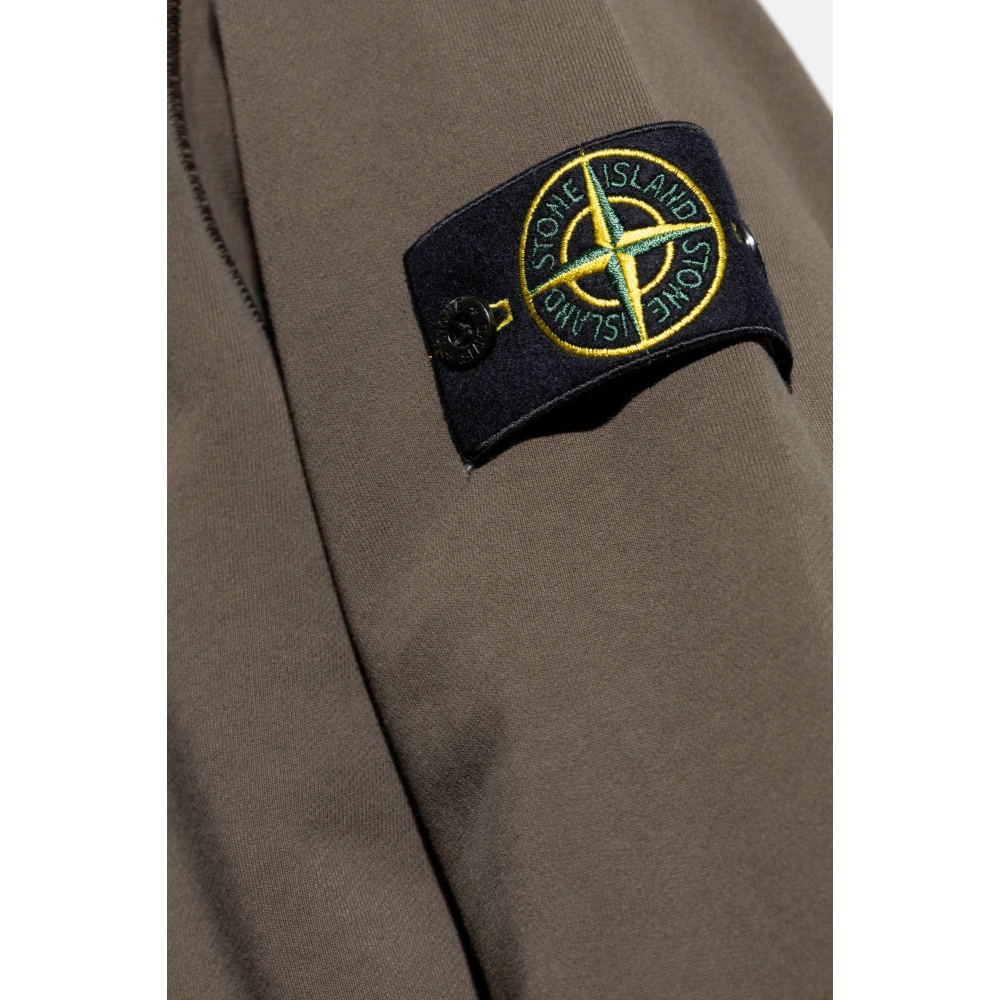 Stone Island Hoodie Green Heren