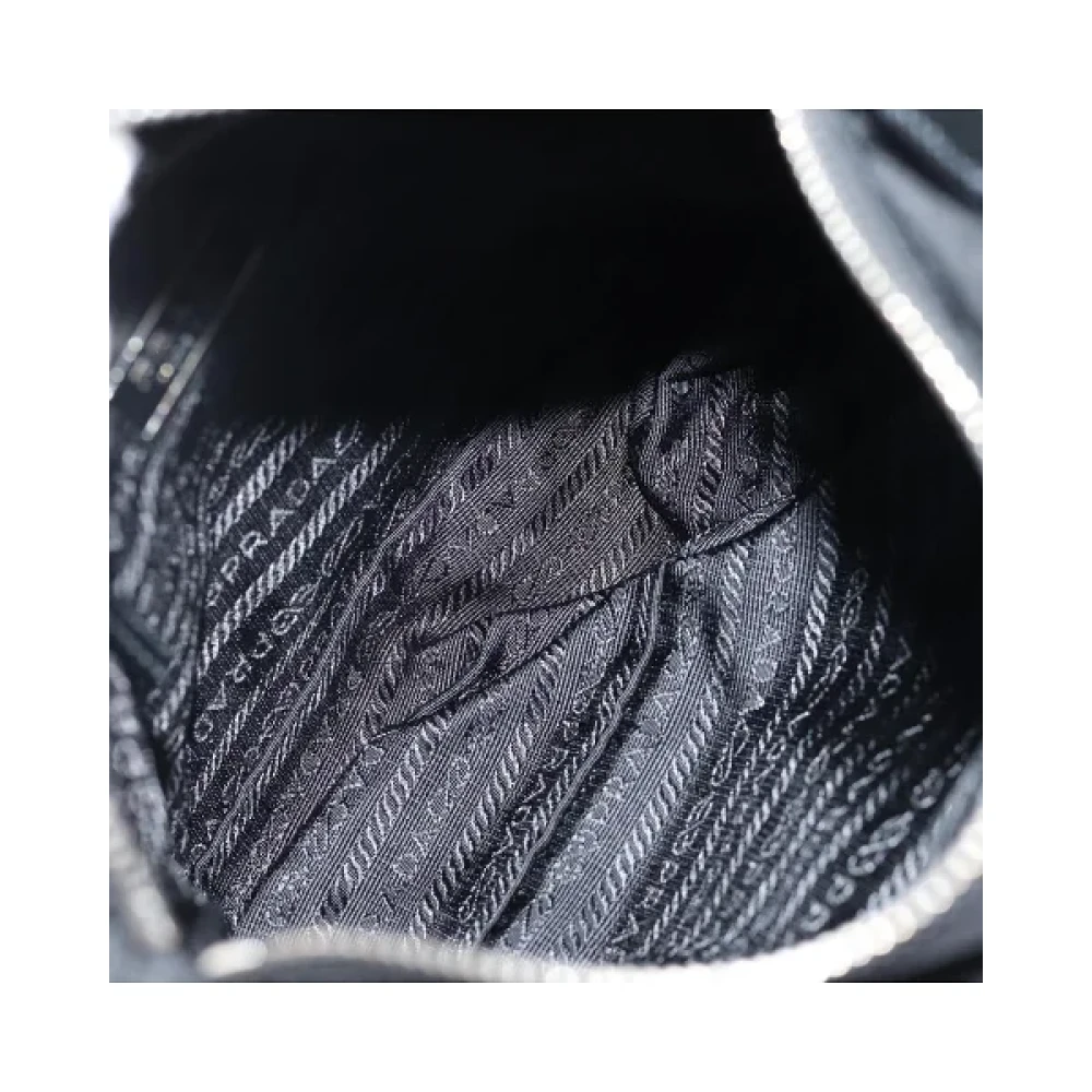 Prada Vintage Pre-owned Nylon prada-bags Black Dames