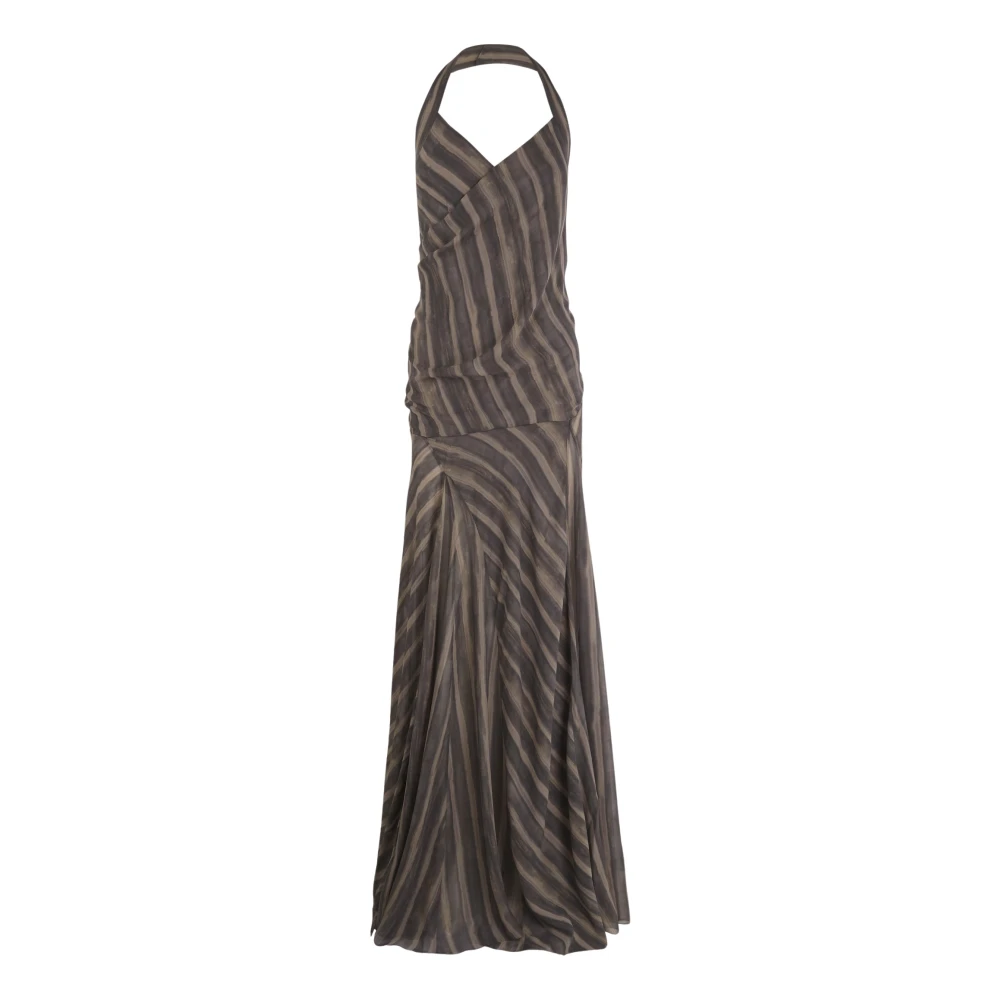 Cortana Women's Black Gowns, Xs, Ursula Halter Gown