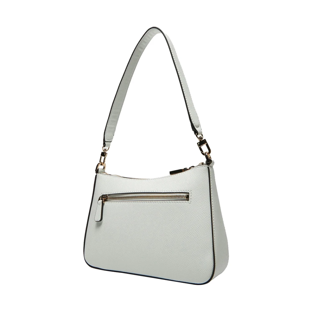 Guess Witte Handtas met Gouden Details White Dames