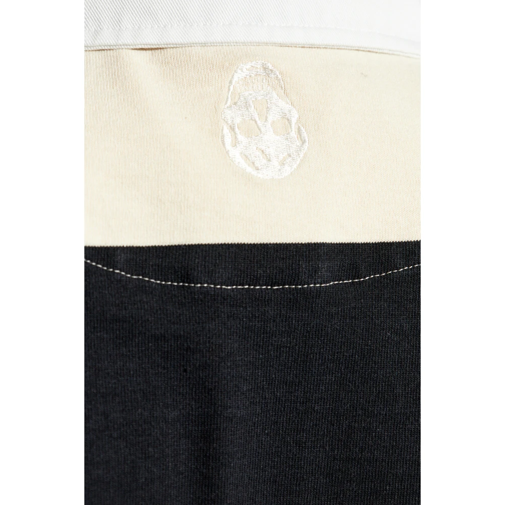 alexander mcqueen Lange mouw polo Beige Heren