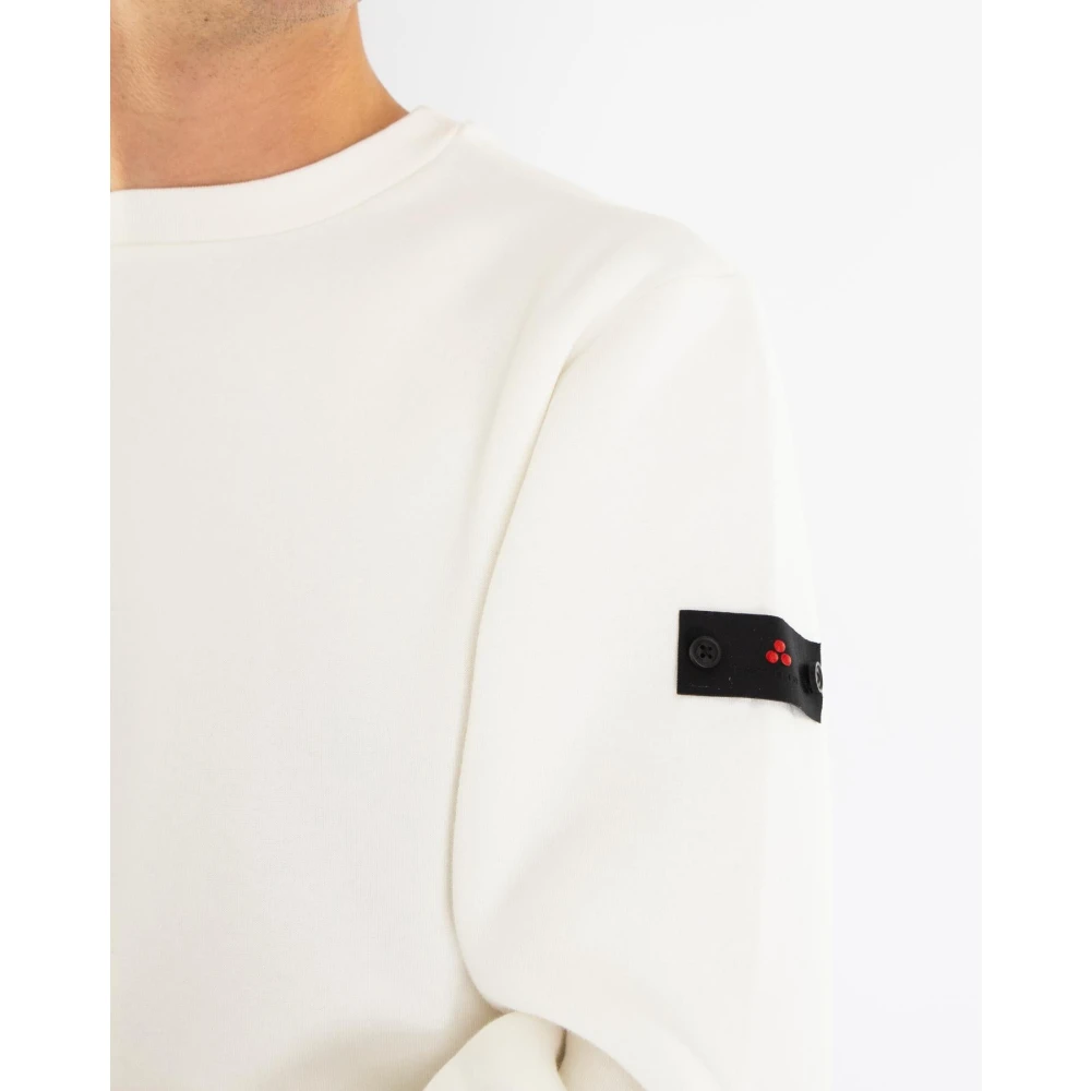 Peuterey Witte Sweater Heren Domak GR 2 White Heren