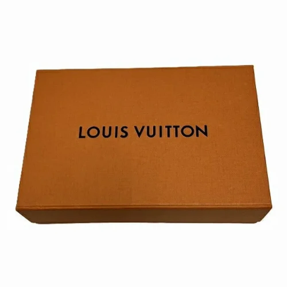 Louis Vuitton Vintage Pre-owned Wool scarves Blue Dames