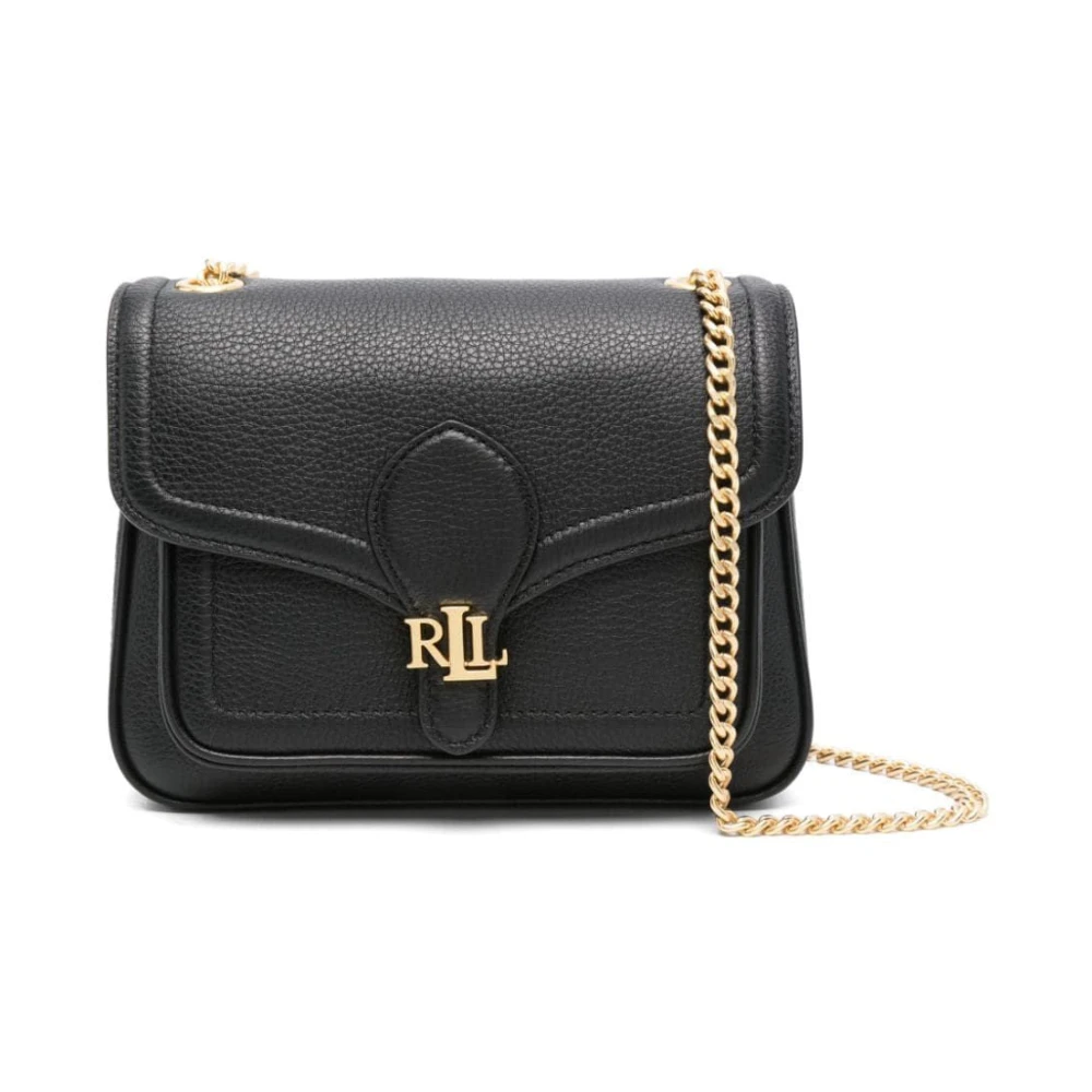 Ralph Lauren Bradley SM Schoudertas Black Dames