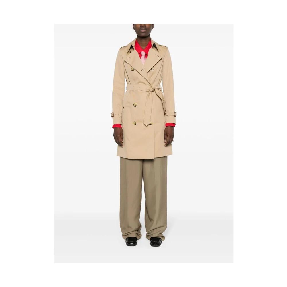 Burberry Beige regenkleding met klassieke stijl Beige Dames