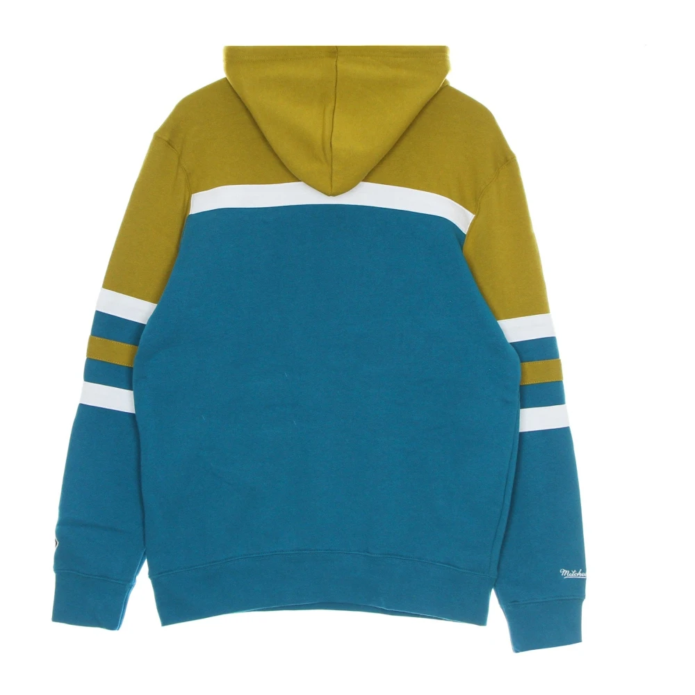 Mitchell & Ness NFL Head Coach Hoody Jacksonville Jaguars Blue Heren