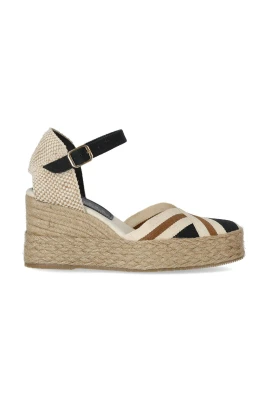 Sicily Wedge Espadrille i canvas