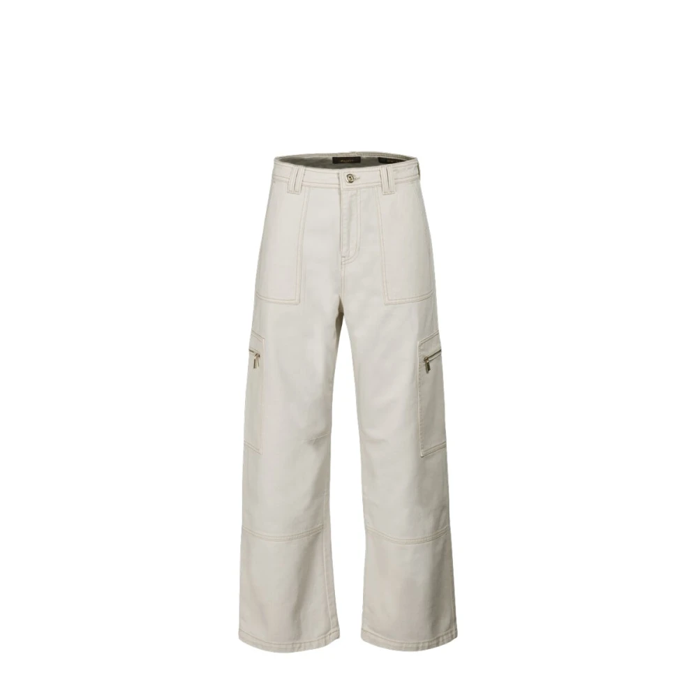 Jeans > Wide Jeans - - Moorer - Modalova